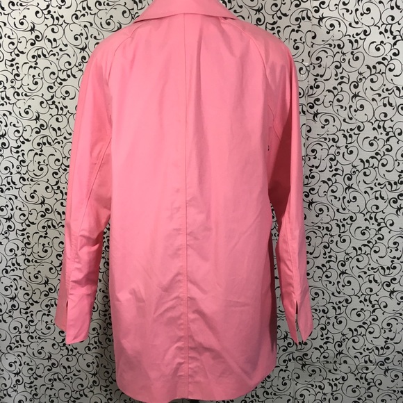 Talbots Pink Button Down Jacket - Picture 3 of 8